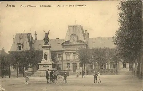 Sedan Place d Alsace Ecole Maternelle Musee Kat. Sedan