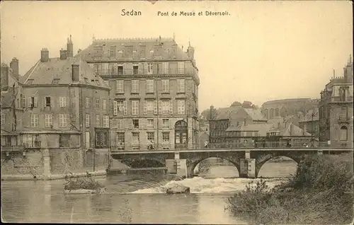 Sedan Pont e Meuse Deversoir Kat. Sedan