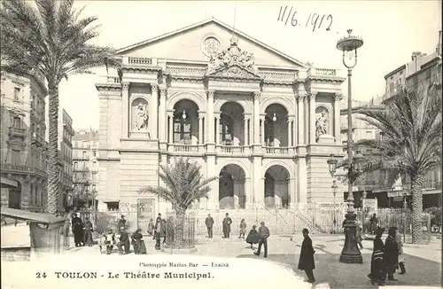 Toulon Le Theatre Municipal Kat. Toulon