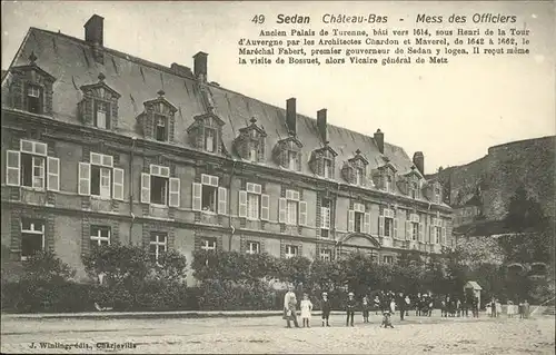 Sedan Chateau-Bas Mess des Officiers Kat. Sedan