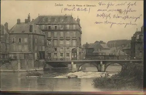 Sedan Pont de Meuse Deversoir Kat. Sedan