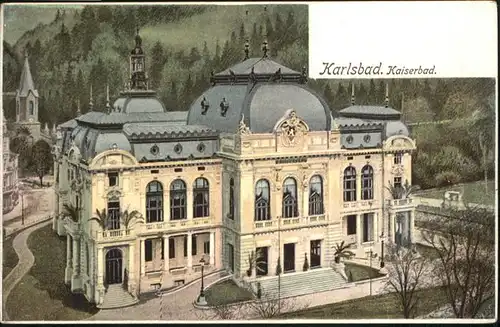 Karlsbad Eger Boehmen Karlsbad Kaiserbad * / Karlovy Vary /