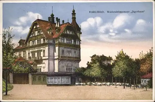 Karlsbad Eger Boehmen Karlsbad Jaegerhaus x / Karlovy Vary /