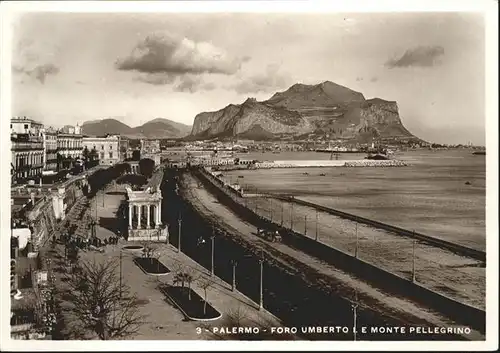 Palermo Foro Umberto Monte Pellegrino *