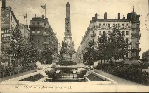 Lyon France Le Monument Carnot / Lyon /Arrond. de Lyon