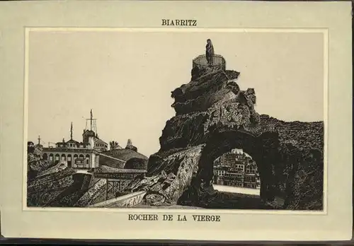 Biarritz Pyrenees Atlantiques Rocher de la Vierge / Biarritz /Arrond. de Bayonne