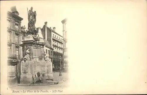 Rouen La Place de la Pucelle / Rouen /Arrond. de Rouen