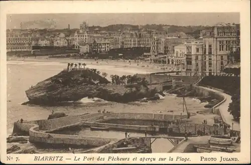 Biarritz Pyrenees Atlantiques Le Port des Pecheurs / Biarritz /Arrond. de Bayonne