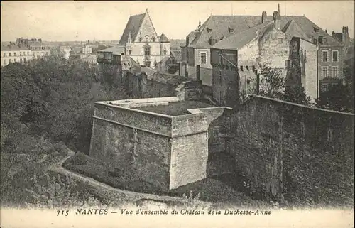 Nantes Loire Atlantique Chateau de la Duchesse-Anne / Nantes /Arrond. de Nantes