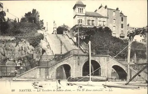 Nantes Loire Atlantique Les Escaliers de Sainte-Anne / Nantes /Arrond. de Nantes