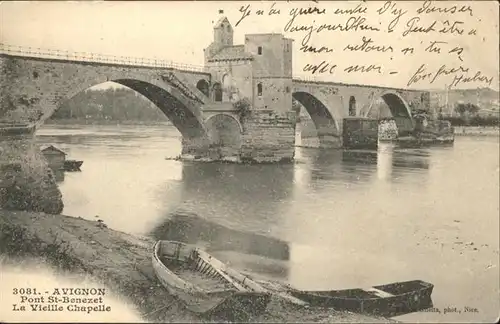 Avignon Vaucluse Pont St Benezet / Avignon /Arrond. d Avignon