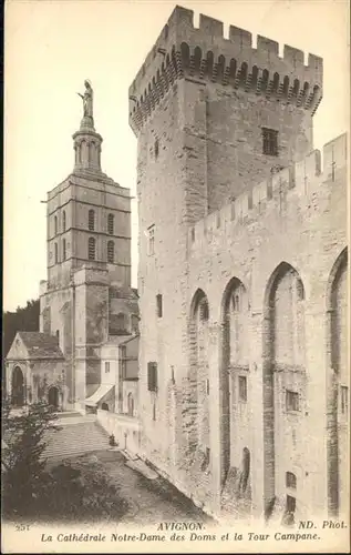 Avignon Vaucluse Cathedrale Notre Dame / Avignon /Arrond. d Avignon