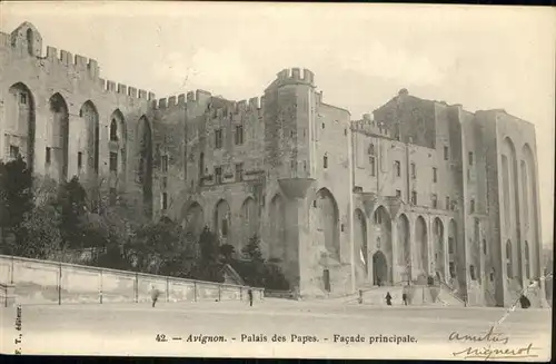 Avignon Vaucluse Palais Papes / Avignon /Arrond. d Avignon