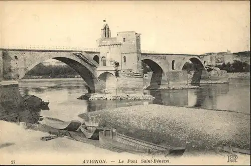 Avignon Vaucluse Pont Saint Benezet / Avignon /Arrond. d Avignon