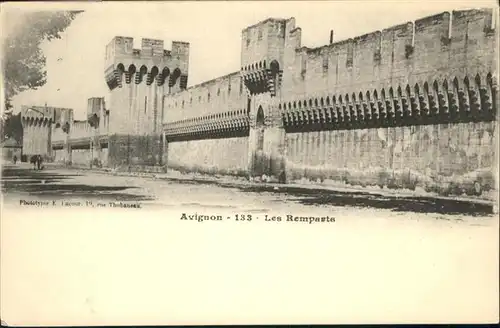 Avignon Vaucluse Les Remparts / Avignon /Arrond. d Avignon