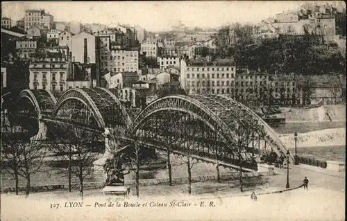 Lyon France Pont de la Boucle Coteau St Clair / Lyon /Arrond. de Lyon