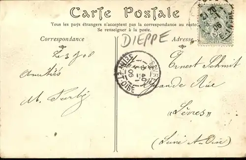 Dieppe Seine-Maritime [handschriftlich]  / Dieppe /Arrond. de Dieppe