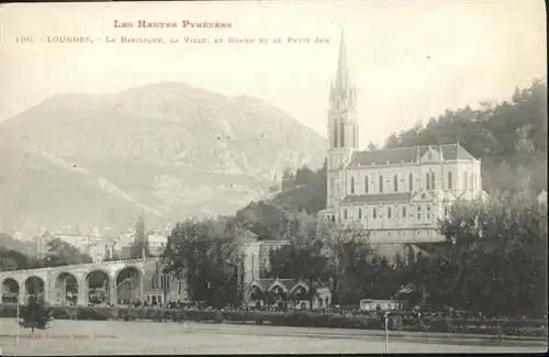 Lourdes Hautes Pyrenees la Basilique / Lourdes /Arrond. d Argeles-Gazost