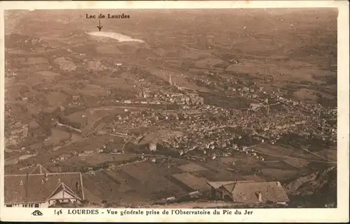 Lourdes Hautes Pyrenees Lac de Lourdes / Lourdes /Arrond. d Argeles-Gazost