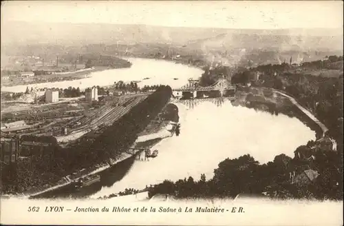 Lyon France Jonction du Rhone / Lyon /Arrond. de Lyon