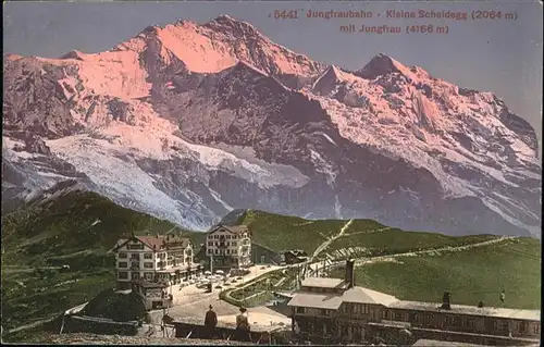 Kleine Scheidegg Wengen Jungfraubahn Jungfrau / Scheidegg, Kleine /Rg. Wengen