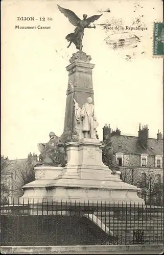 Dijon Monument Carnot Place de la Republique