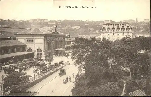 Lyon Gare de Perrache Kutsche