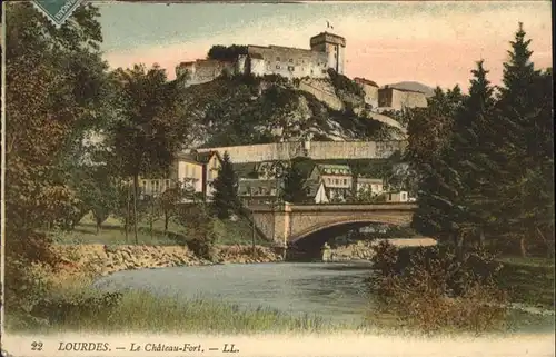 Lourdes Chateau Fort Bruecke