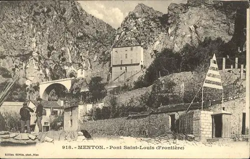 Menton Pont Saint Louis