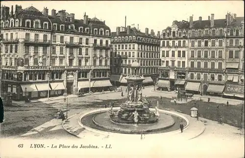 Lyon place des Jacobins