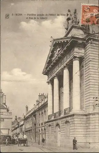 Dijon Pavillon Hotel de Ville Rue de la Liberte