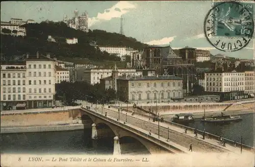 Lyon Pont Tilsitt Schiff