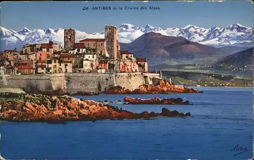 Antibes Alpes Maritimes Chaine des Alpes / Antibes /Arrond. de Grasse