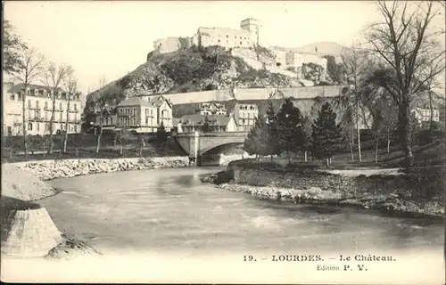 Lourdes Hautes Pyrenees Chateau / Lourdes /Arrond. d Argeles-Gazost