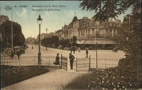 Reims Champagne Ardenne Place d`Erlos / Reims /Arrond. de Reims