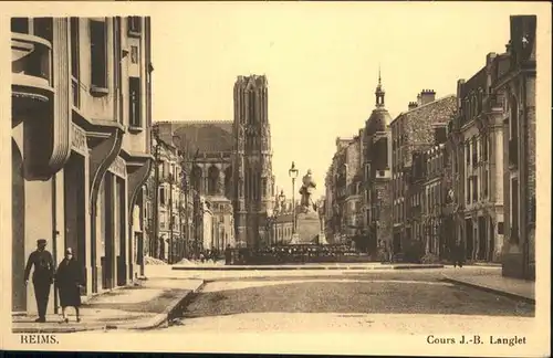 Reims Champagne Ardenne Cours J.-B. Langlet / Reims /Arrond. de Reims