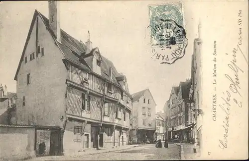 Chartres Eure et Loir maison du Saumon / Chartres /Arrond. de Chartres