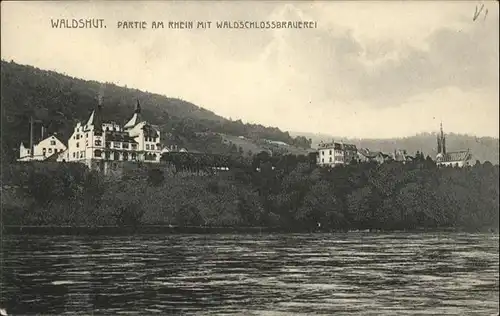 Waldshut Tiengen Rhein Waldschlossbrauerei / Waldshut Tiengen /Waldshut LKR