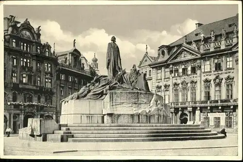 Prag Prahy Prague Monument Hus / Praha /