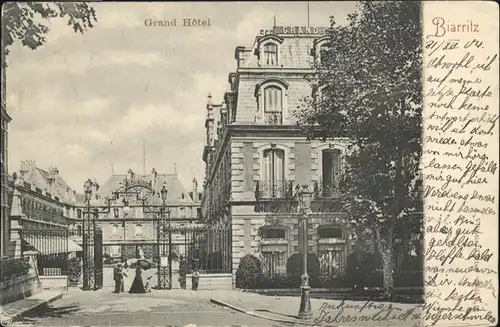 Biarritz Pyrenees Atlantiques Grand Hotel / Biarritz /Arrond. de Bayonne