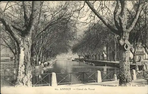 Annecy Haute-Savoie Canal du Vasse / Annecy /Arrond. d Annecy