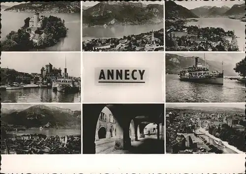 Annecy Haute-Savoie Schiff  / Annecy /Arrond. d Annecy