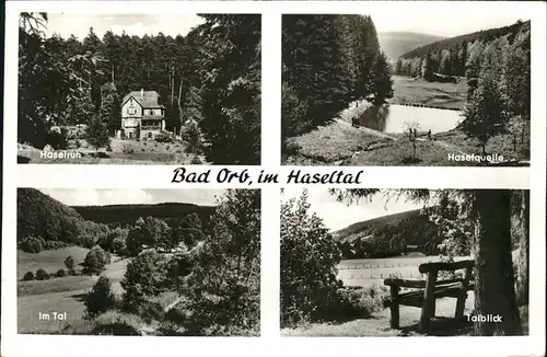 Bad Orb Haseltal Haselruh Haselquelle / Bad Orb /Main-Kinzig-Kreis LKR