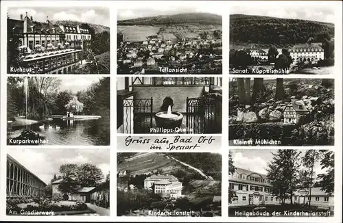 Bad Orb Sanatorium Kueppelsmuehle Kurhaus Gradierwerk / Bad Orb /Main-Kinzig-Kreis LKR