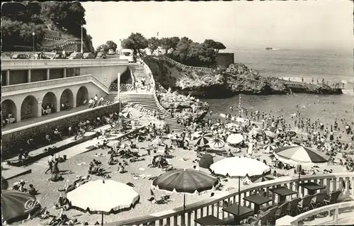 Biarritz Pyrenees Atlantiques Plage Port Vieux / Biarritz /Arrond. de Bayonne