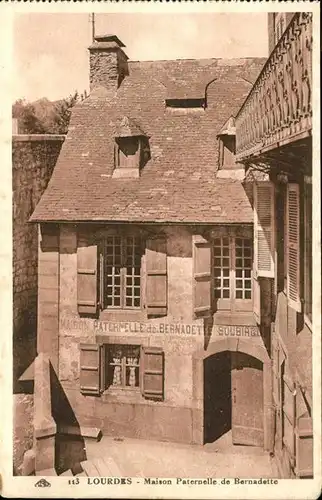 Lourdes Hautes Pyrenees Maison Paternelle de Bernadette / Lourdes /Arrond. d Argeles-Gazost
