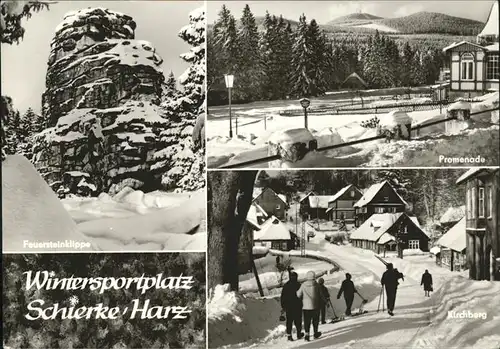 Schierke Harz Wintersportplatz
Harz
Feuersteinklippe / Schierke Brocken /Harz LKR