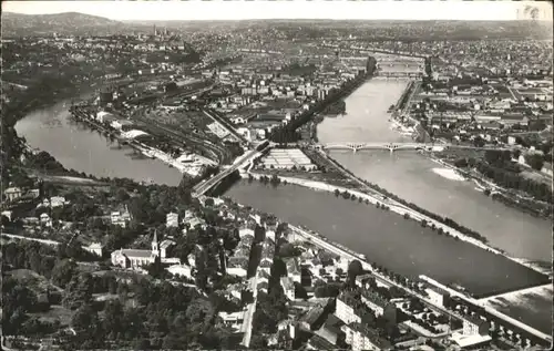 Lyon France Lyon Confluent Rhone Saone Mulatiere * / Lyon /Arrond. de Lyon