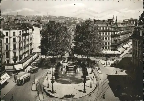 Lyon France Lyon Place Republique Statue Carnot x / Lyon /Arrond. de Lyon