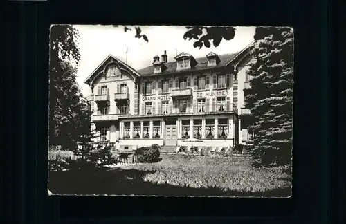 Munster Haut Rhin Elsass Grand Hotel / Munster /Arrond. de Colmar